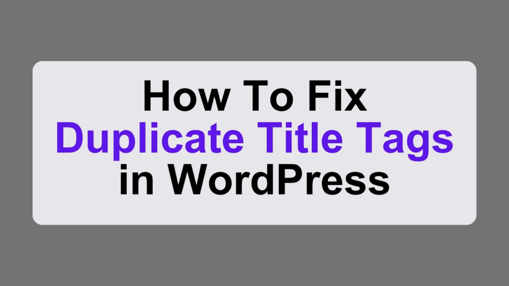 Fixing-Duplicate-Title-Tags - Seahawk Fixing Duplicate Title Tags