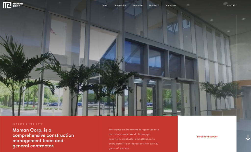 MamanCorp - Seahawk Maman-corp-web-design