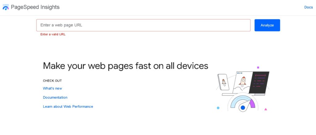 PageSpeed Insights