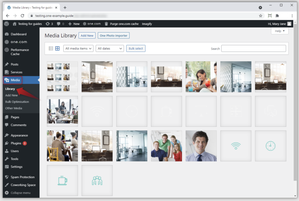 WordPress-media-usage - Seahawk