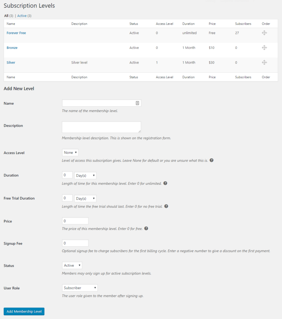 restrict-content-pro-plugin-membership-levels - Seahawk restrict-content-pro-plugin-membership-levels