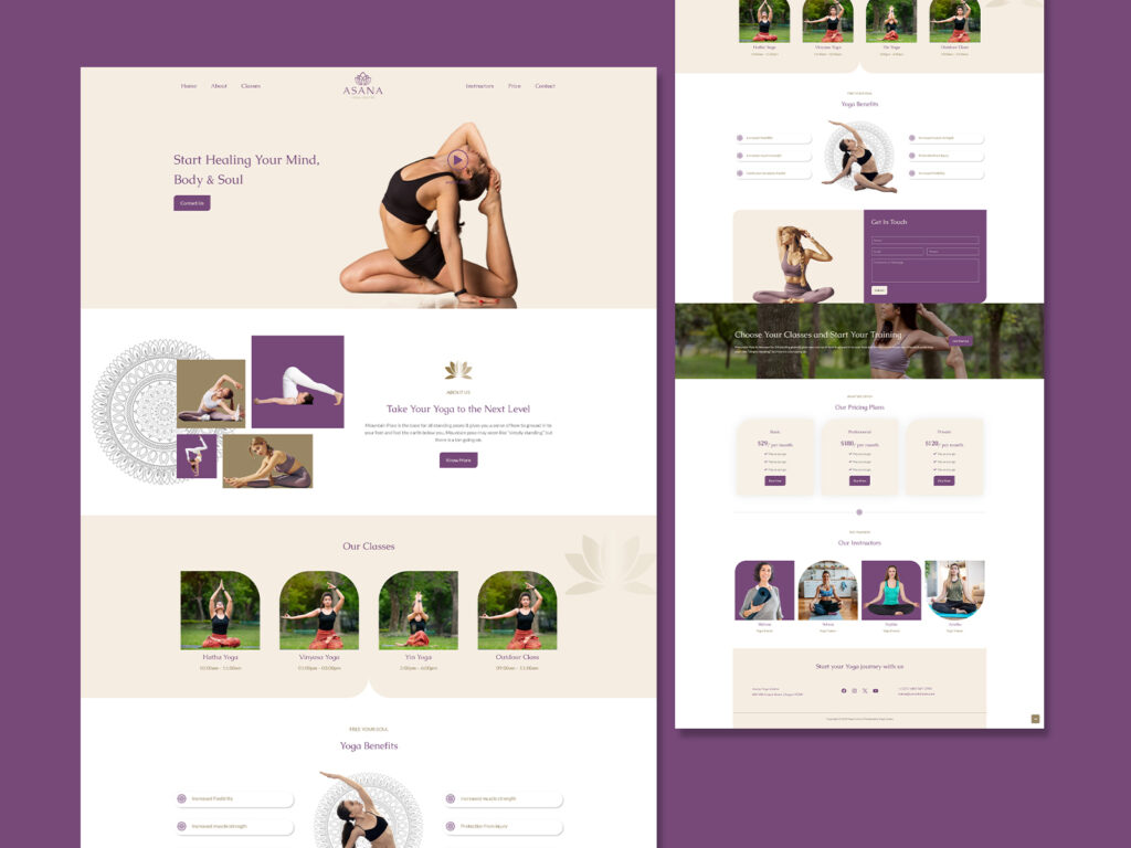Yoga Centre - Fitness WordPress Template - Seahawk Yoga Centre - Fitness WordPress Template