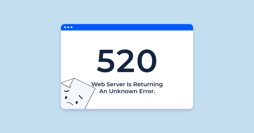 520-status-code - Seahawk 520 Web Server Returns Unknown Error