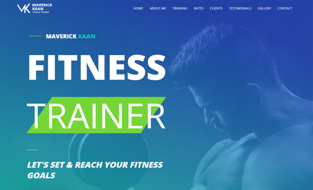 Fitness Trainer - Seahawk Fitnesss Website Templates