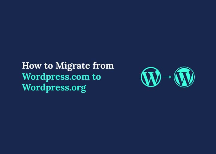 How to migrate from Wordpress.com to Wordpress.org
