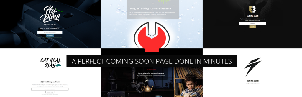 Minimal Coming Soon & Maintenance Mode - Seahawk Minimal Coming Soon & Maintenance Mode