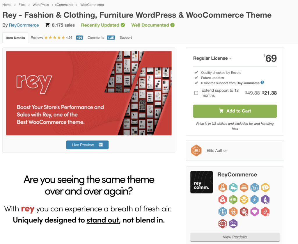 Rey-fashion-theme-by-WooCommerce - Seahawk Rey-WooCommerce-theme