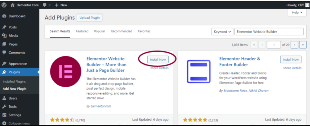 Screenshot Capture - 2024-09-23 - 17-42-47 - Seahawk install elementor in WordPress