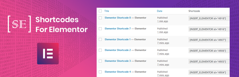 shortcodes for elementor - Seahawk shortcodes for elementor