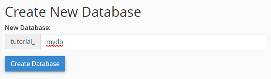 Create a New Database on the Live Server - Seahawk Create a New Database on the Live Server