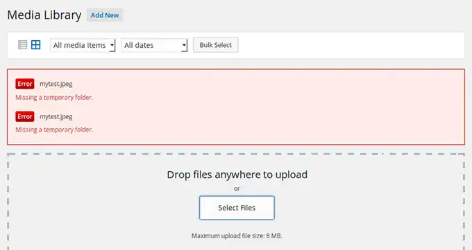 How to Fix "Missing a Temporary Folder" in WordPress: A Complete Guide 78 Fix Missing a Temporary Folder in WordPress