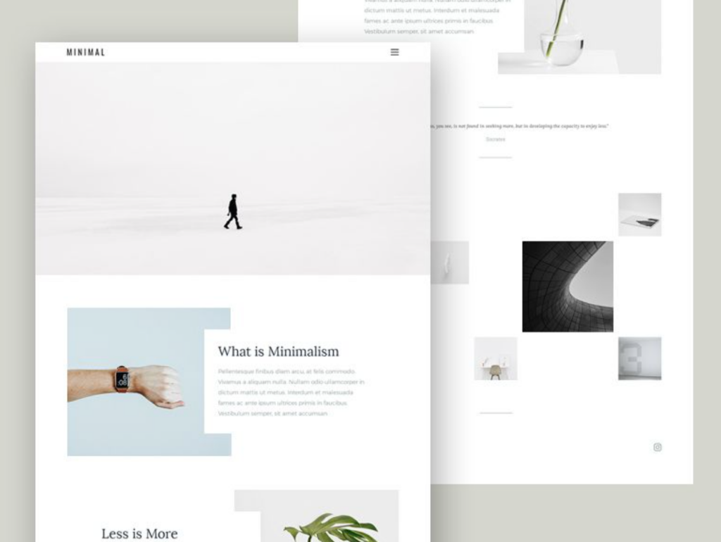 minimalism-portfolio-design-trend 