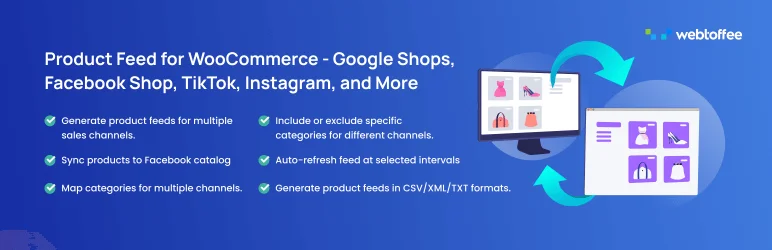 product feed for woocommerce