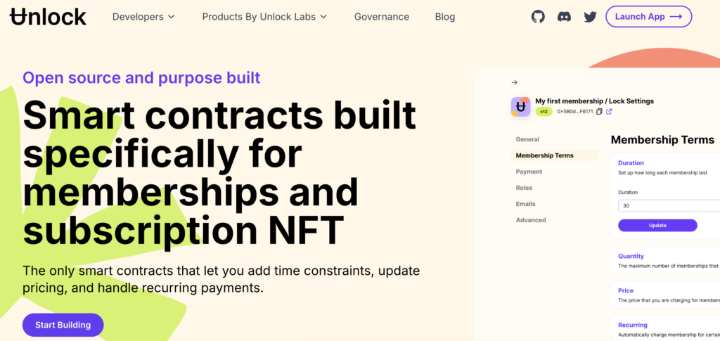 Unlock Protocol