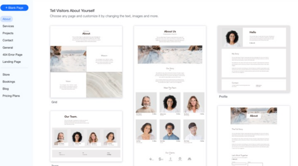 Recreate Your Wix Pages