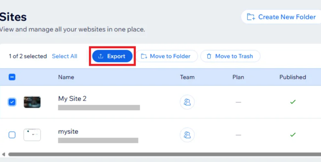 Export Your Products from Wix