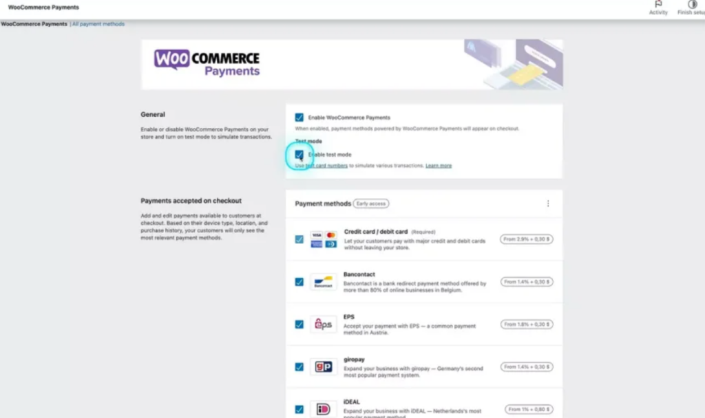 Test Your WooCommerce Store