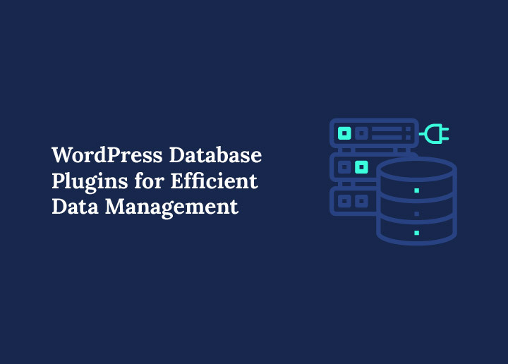 WordPress Database Plugins