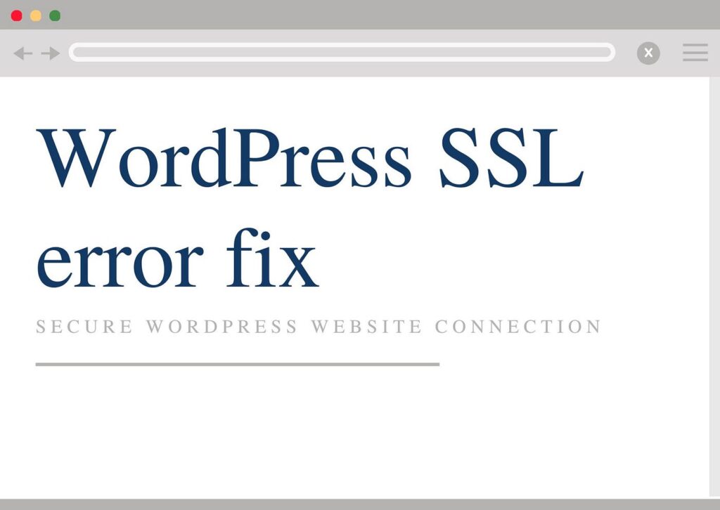 Wordpress ssl error - Seahawk