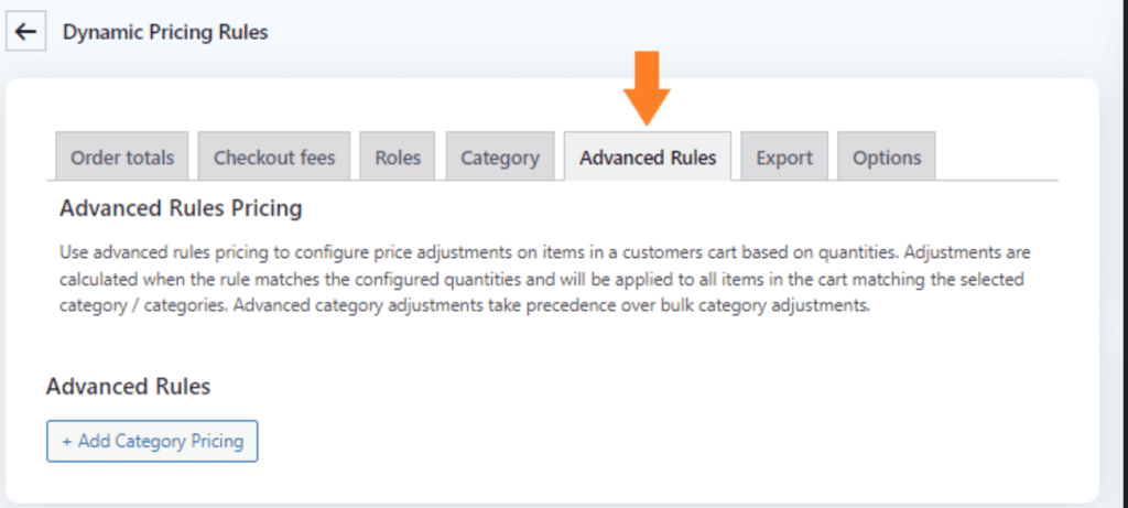 Advanced-rules