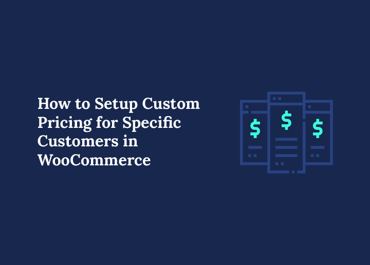 Custom pricing for specific customers