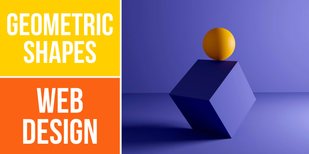 Geometric shapes web design types