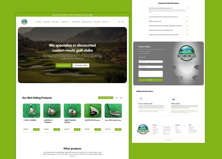 Golf Club Fore Less