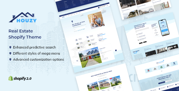 Houzy – Real Estate Shopify Theme - Seahawk Houzy – Real Estate Shopify Theme
