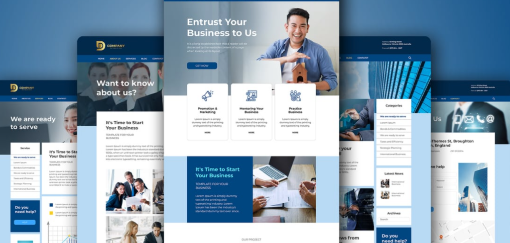 Business Template or Theme