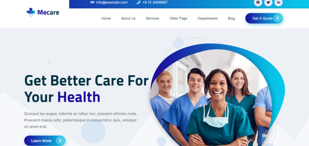 Medical Website Templates 