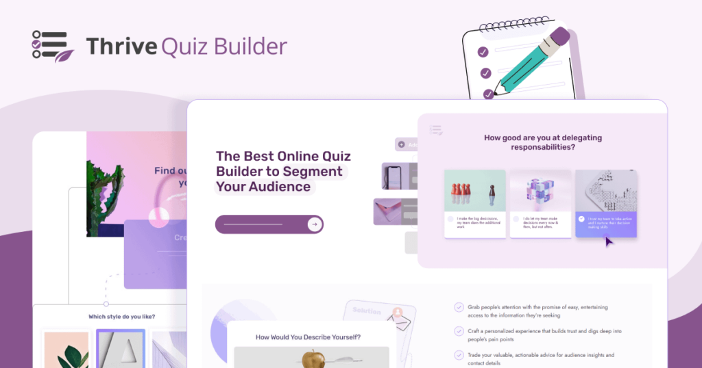 Thrive Quiz Builder - Seahawk Thrive Quiz Builder
