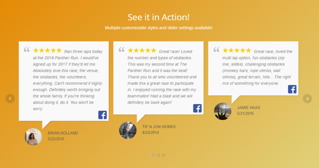 WP Review Slider Pro - Seahawk