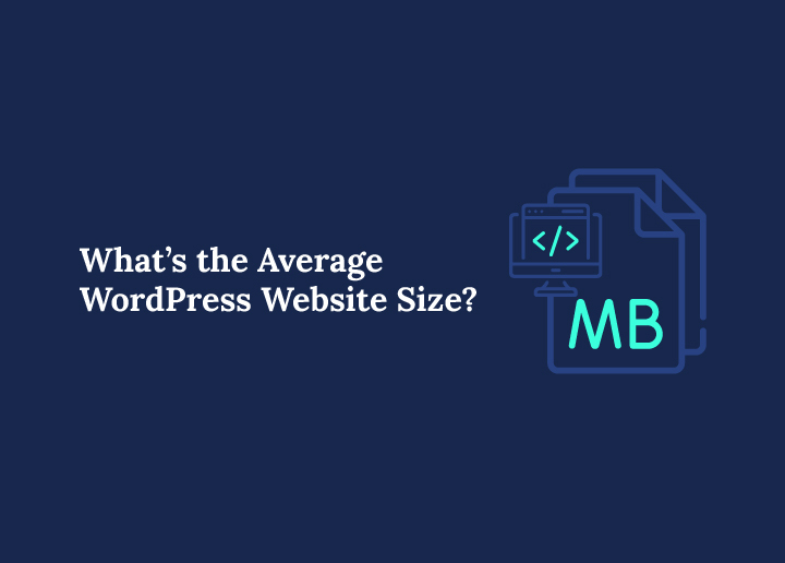 average-wordpress-website-size