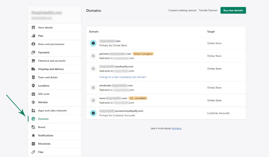migrating-shopify-url