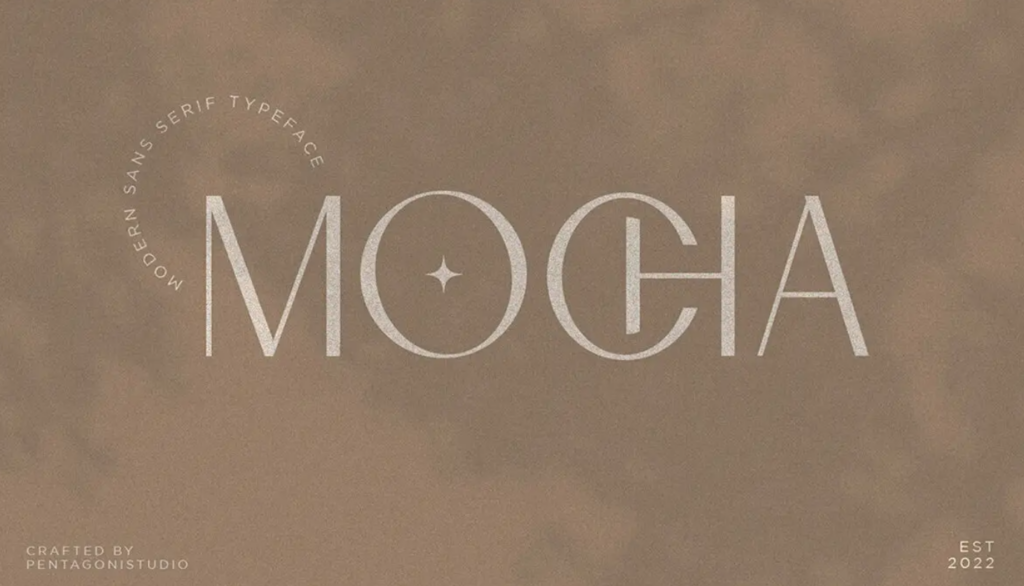 Mocha soft font - Seahawk Mocha font