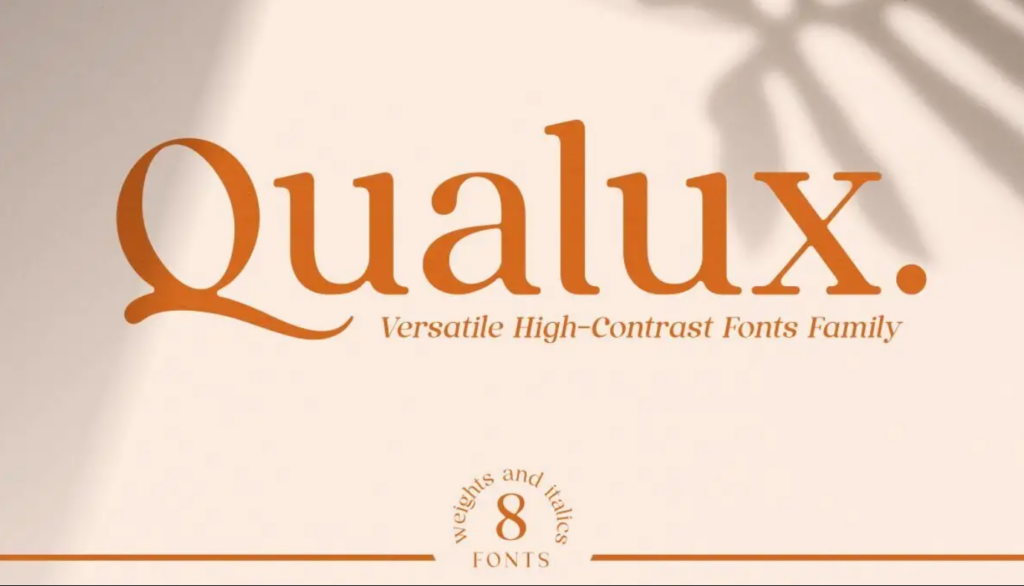 Qualux soft font - Seahawk Qualux font