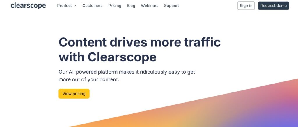 clearscope - Seahawk clearscope