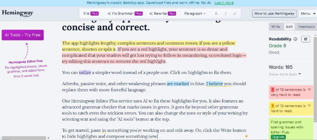 hemingwayeditor - Seahawk hemingwayeditor