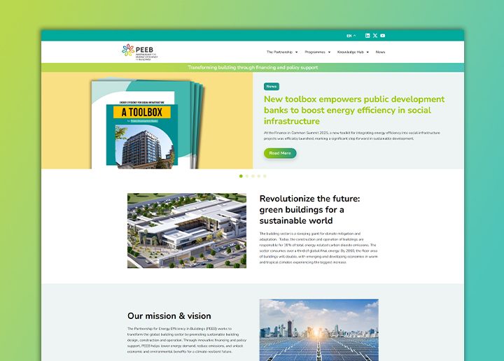 Case Study: PEEB WordPress Rebuild Development