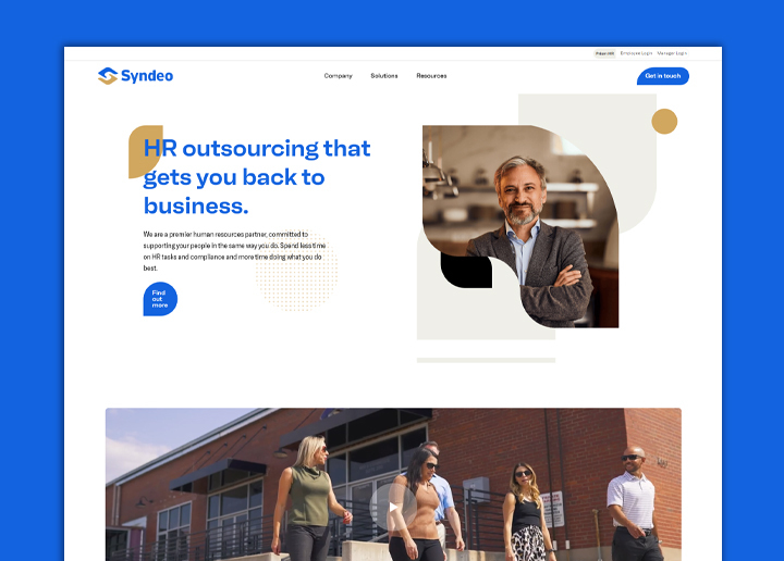Case Study Syndeo Figma to WordPress Website Development
