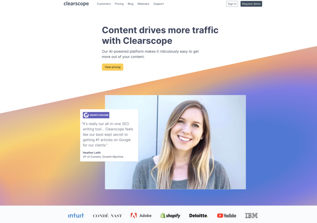 clearscope - Seahawk clearscope