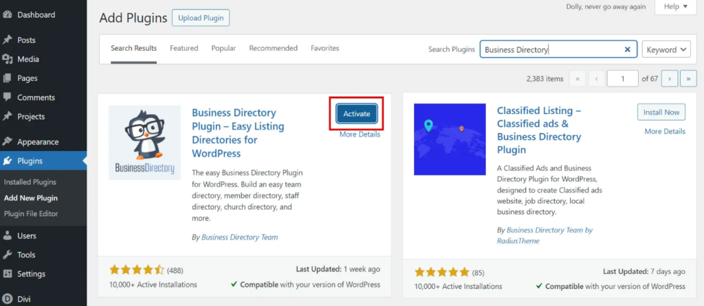 install-and-activate-a-directory-website-plugin - Seahawk install-and-activate-a-directory-website-plugin
