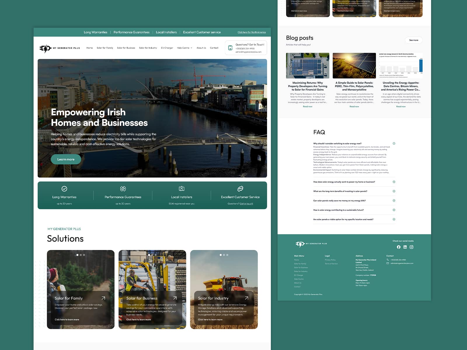 Case Study My Generator Plus Custom Web Development