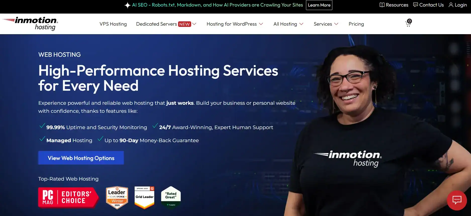 Best WordPress Hosting Providers 89 InMotion Hosting