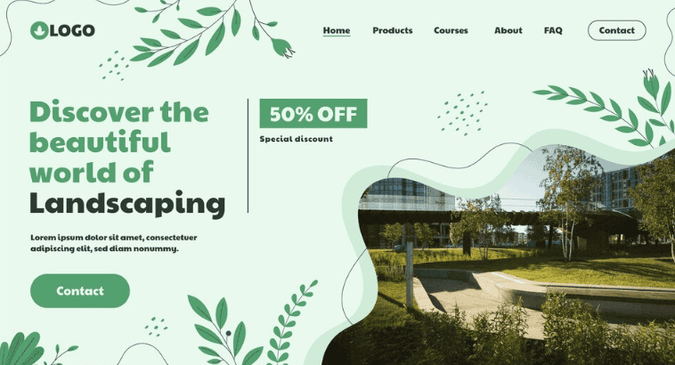 Landscaping Website Design