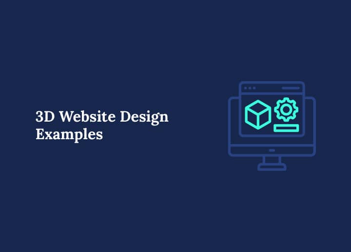 3D website design examples