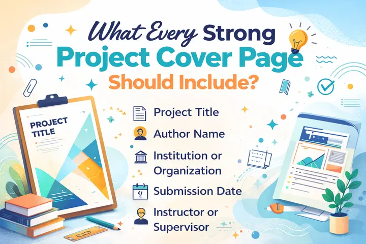 Front Page Design Ideas for Project Work That Create a Powerful First Impression 78 Essential elements of a project cover page