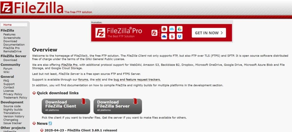 FileZilla