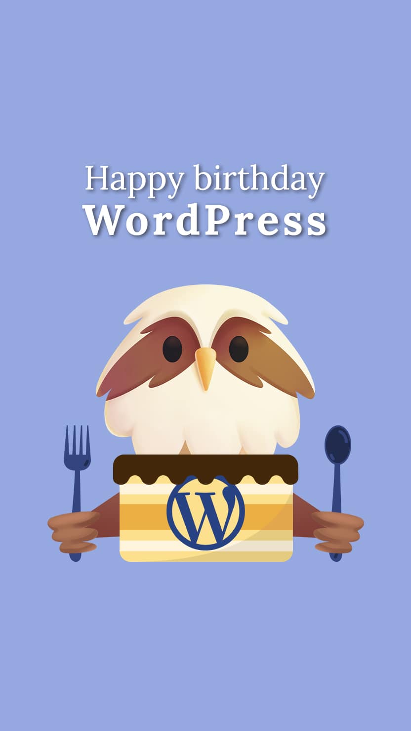 Happy Birthday WordPress