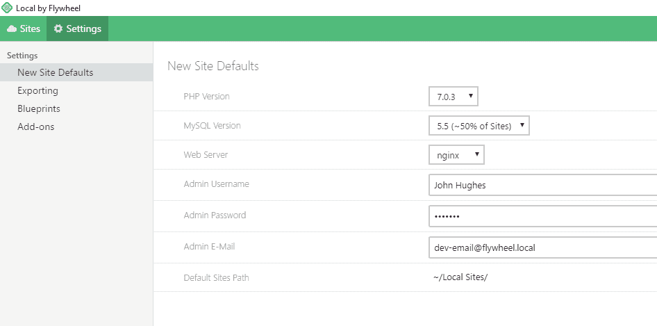 Local WordPress by FlyWheel